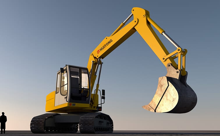Chinese Excavator Attachments Manufacturer in 2019 BICES Exhibition