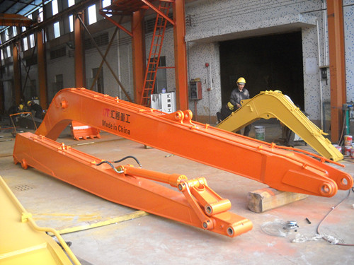 long reach excavator boom