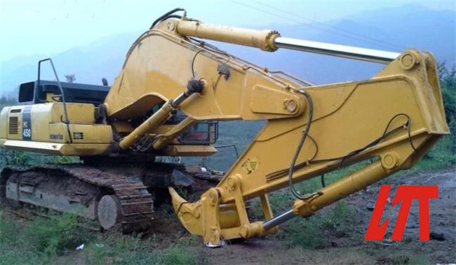 excavator rock arm