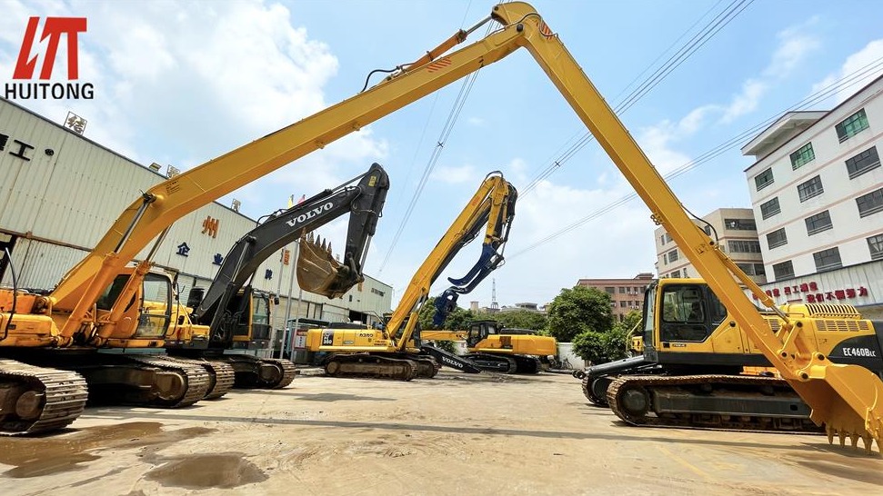 What technology expands the horizons of excavator long reach front manufacturers